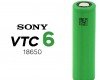 Высокотоковый аккумулятор VTC6 18650 оригинал / Акуммулятор для вейпинга/вейпа/электронной сигареты