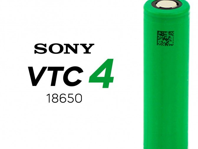 Высокотоковый аккумулятор VTC4 18650 оригинал / Аккумулятор для вейпинга/вейпа/электронной сигареты