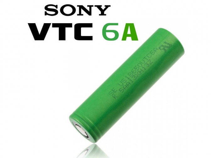 Высокотоковый аккумулятор VTC6a 18650 оригинал / Акуммулятор для вейпинга/вейпа/электронной сигареты