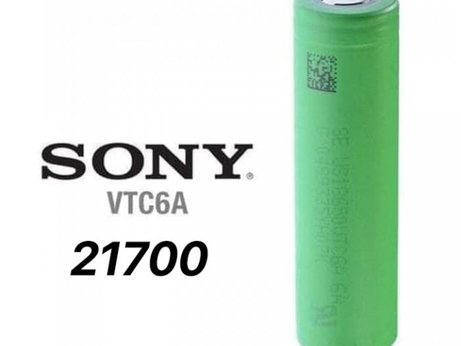 Высокотоковый аккумулятор VTC6a 21700 оригинал / Акуммулятор для вейпинга/вейпа/электронной сигареты